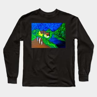 Evening Walk along the Old Path! Long Sleeve T-Shirt